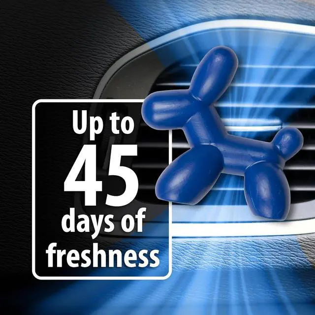 Alt view image 2 of 7 - Little Pup 96603 Ocean Splash Scent, Car Air Freshener, Clips to A/C Air Vent, Alcohol-Free Fragrance Oil, Non-Hazardous and Non-Toxic Plastic, Set of 1