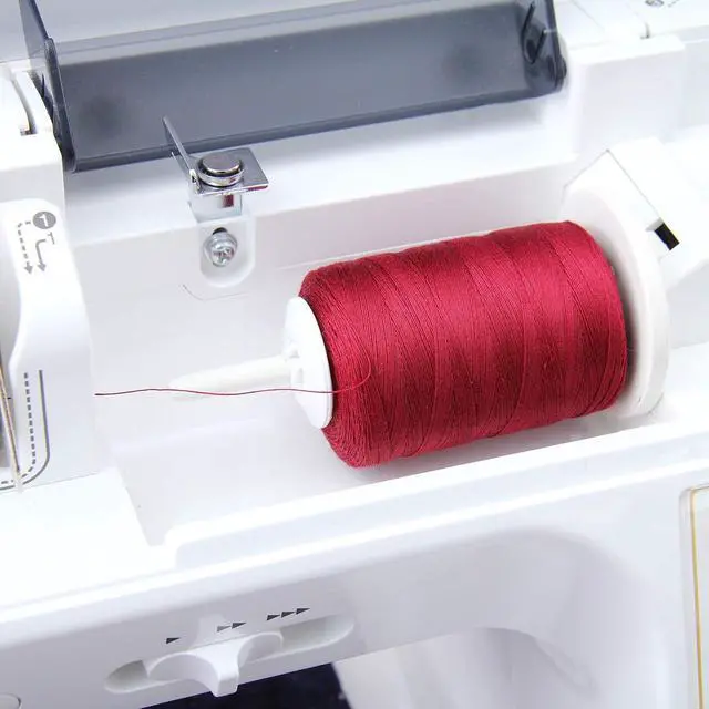 Alt view image 5 of 6 - ThreadArt Cotton Quilting Thread, 1000M 50/3, White | Long staple cotton thread for quilting, sewing and serging. Low-lint, smooth thread for clean stitches and strong seams.