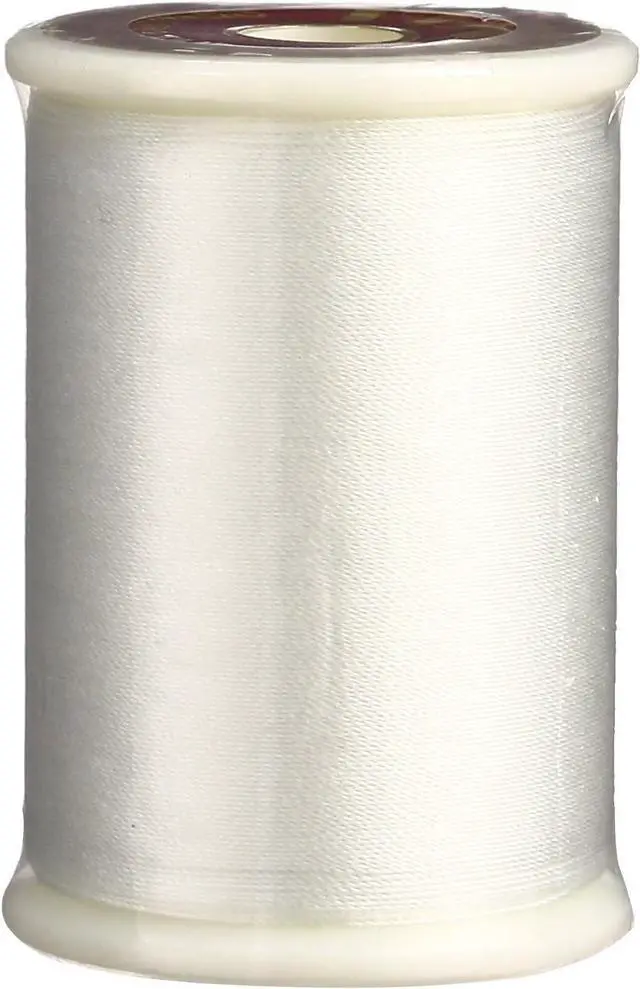 Main image of Superior Threads Tire Silk #50 3-Ply 50-Weight High Sheen Silk Embroidery Quilting Sewing Thread - 109 Yard Spool (#401 Snow White)