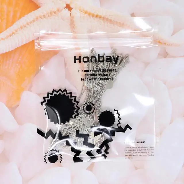 Alt view image 7 of 7 - Honbay 10PCS Jewelry Making Leaf Tray Safety Pins with Chains, Metal Stick Pins, Blank Brooch Bases, Lapel Sticks, Scarf Badge, Suit Tie Hat Pins, Hijab Pins with Safety Caps (Silver)