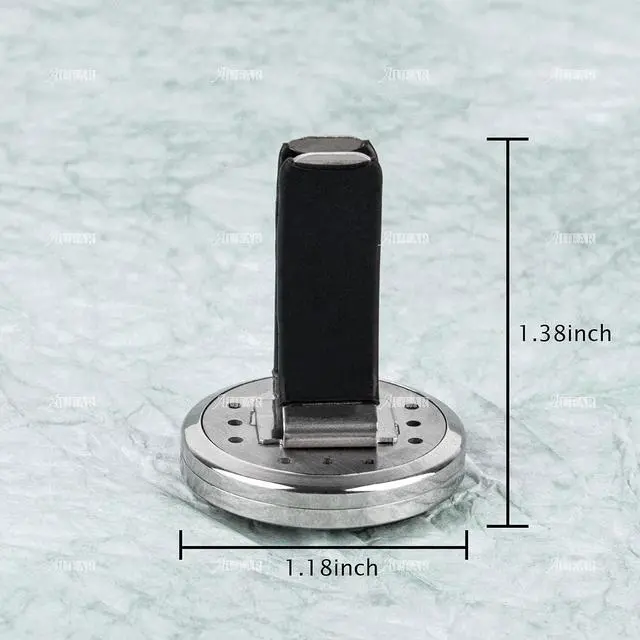Alt view image 7 of 7 - AUEAR, Turtle Car Diffuser Vent Clip - 30mm Aromatherapy Essential Oil Metal Car Diffuser Vent Clips with 10 Refill Pads