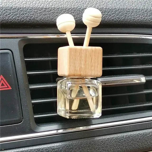 Main image of 4 Packs Empty Essential Oil Diffuser Bottle Car Air Freshener Vent Clip Auto Perfume Diffuser Bottle Aromatherapy Fragrance Ornament Decor