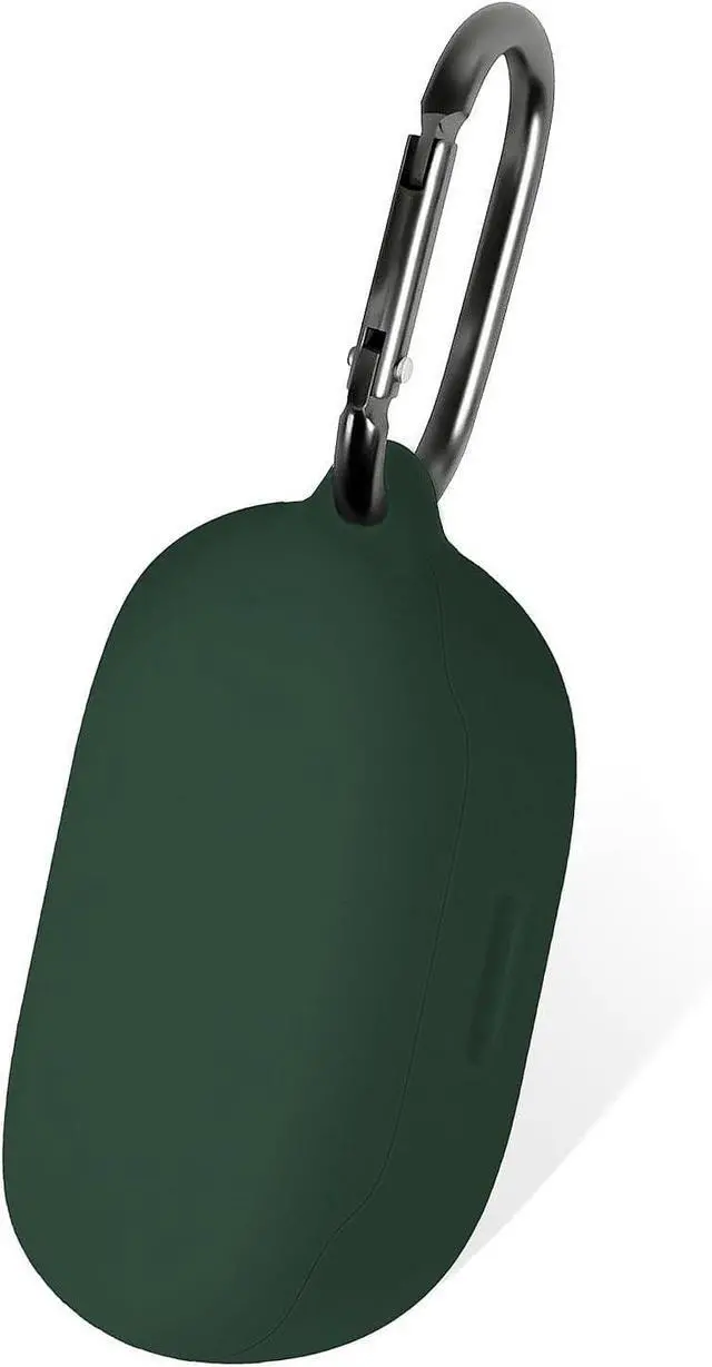 Main image of Geiomoo Silicone Case for JBL Endurance Peak 3, JBL Endurance Peak II, Protective Cover with Carabiner (Emerald Green)