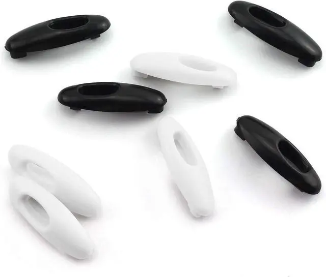 Main image of NX Garden Hijab Pin 8 PCS Muslim Women Hijab Hijab Sari Pins Black and White Safety Pins Plastic Scarf Clip