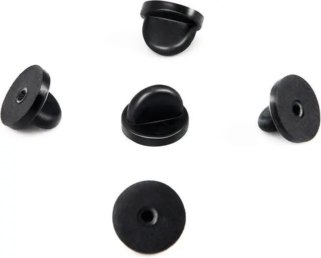 Alt view image 5 of 5 - Rubber Pin Backs, Rubber Backs for Pins, Lapel, Hat, Enamel Pins, 50PCS