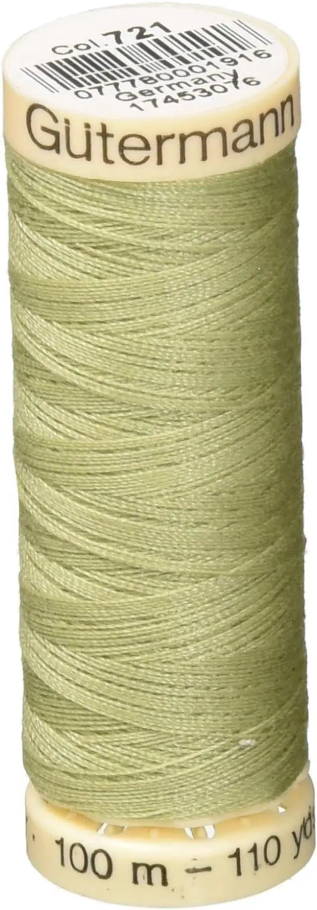 Main image of Gutermann 100P-721 Sew-All Thread 110 Yards-Mist Green
