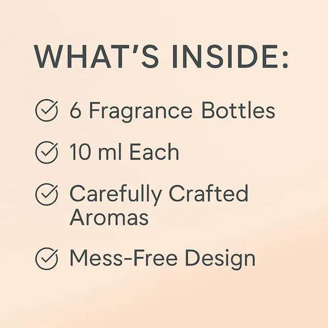 Alt view image 3 of 4 - Car Air Freshener Refill Liquid Set of 6 x 10 ML - Smart Car Air Freshener Refill - Car Fragrance Refill - Car Diffuser Refill (Emotional Fragrance Collection)