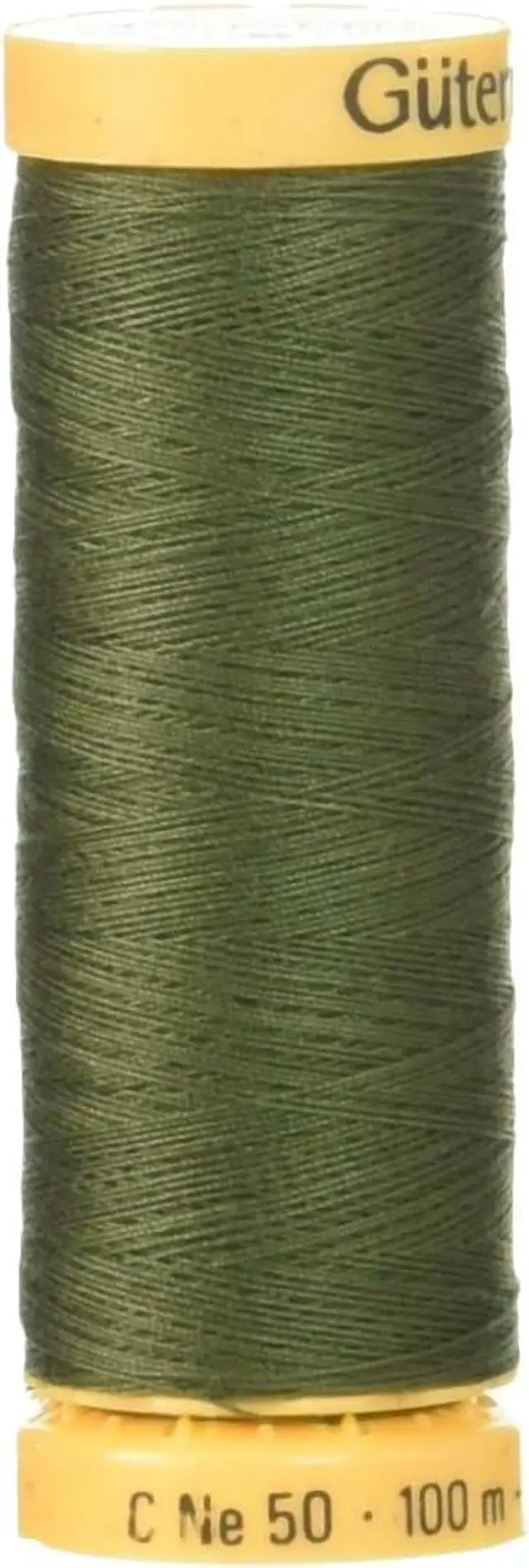 Main image of Gutermann 103C-8660 Natural Cotton Thread, 110 yd., Deep Forest, Green