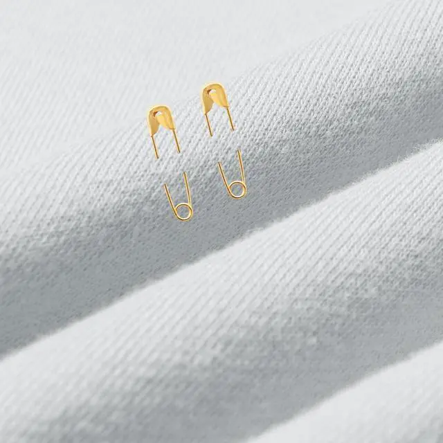 Alt view image 6 of 7 - 120 PCS 19mm Gold Safety Pins Size 00, Sharp for Sewing Tags | Plated Metal Rust-Proof, Sharp Tip Easy Piercing, Secure Buckle, For Clothing Tags Jewelry Sewing DIY