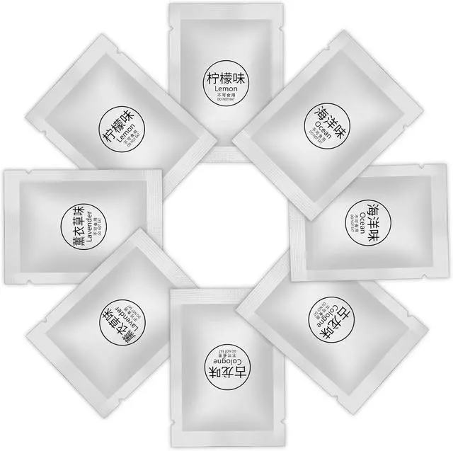 Main image of 8 Packs Car Air Vent Clip Refills Solid Pads | 4 Scents(Lemon, Ocean, Cologne, Lavender) Replacement Tablets Long Lasting Freshener for Cars