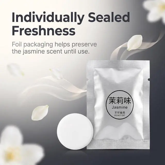 Alt view image 4 of 7 - 15 Pack Car Air Vent Clip Freshener Refills Solid Fragrance Replacement Pads, Long Lasting Air Freshener for Car Accessories for Women Men (Oceans)