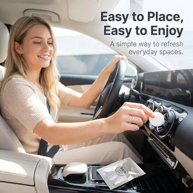 Alt view image 7 of 7 - 15 Pack Car Air Vent Clip Freshener Refills Solid Fragrance Replacement Pads, Long Lasting Air Freshener for Car Accessories for Women Men (Oceans)