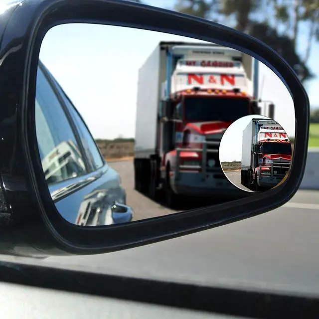 Alt view image 4 of 7 - Boao 16 Pieces Car Side View Waterproof Film, 2 Pcs Blind Spot Mirrors