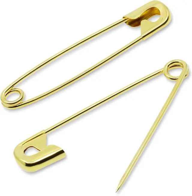 Alt view image 2 of 5 - Dritz 1466 Safety Pins, Brass, Size 3 (20-Count)
