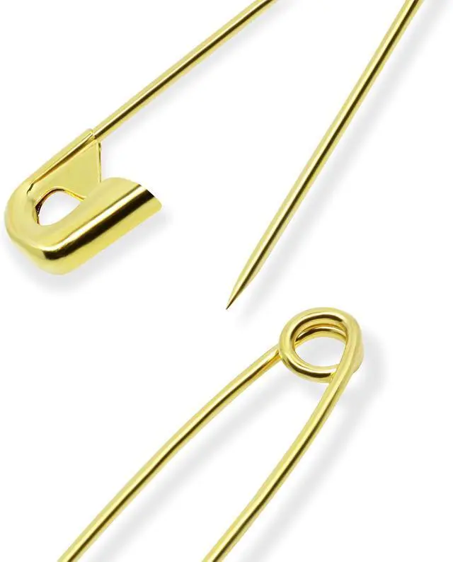 Alt view image 3 of 5 - Dritz 1466 Safety Pins, Brass, Size 3 (20-Count)