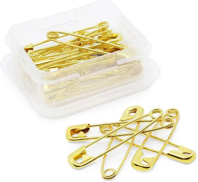 Alt view image 4 of 5 - Dritz 1466 Safety Pins, Brass, Size 3 (20-Count)