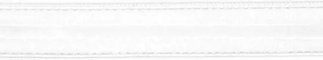 Alt view image 4 of 4 - Dritz 9350W Plush-Back Non-Slip Woven Elastic, White, 3/8-Inch by 1-Yard