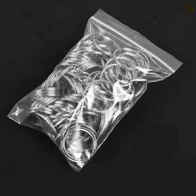 Alt view image 7 of 7 - 100PCS Key Rings Bulk, Split Key Rings, Keychain Rings and Crafts 1 inch (25mm)
