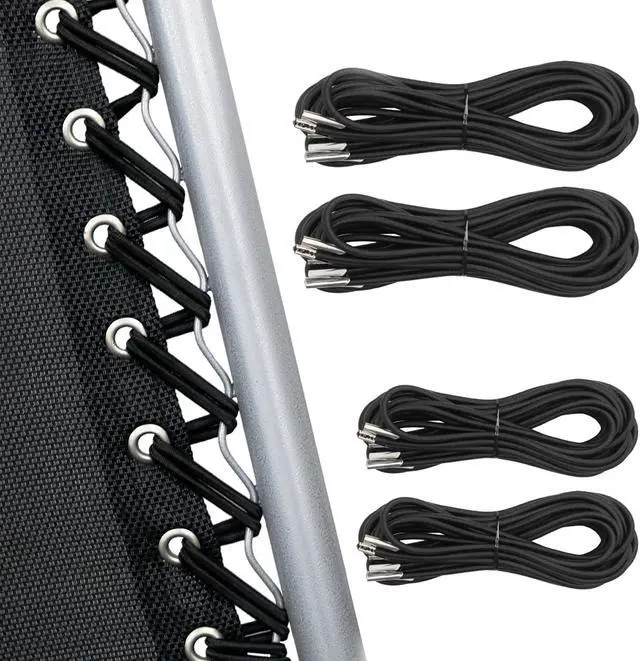 Main image of UNEEDE 4 Cords Zero Gravity Chair Replacement Cord, Black | Universal Repair Cord Kit for Zero Gravity Chair
