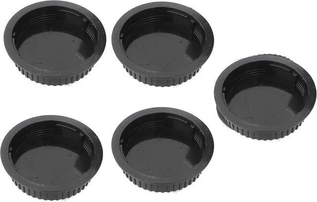 Alt view image 2 of 4 - (5 Packs) Fotasy Rear Lens Cover Cap for Canon EOS EF Lens, Canon EF Efs Mount Lense Rear Cap, Canon EF Dust Cap Cover, EF Lens Rear Cap