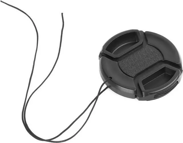 Alt view image 5 of 6 - Camera 52mm Lens Cap Center Pinch with Lens Cap Leash Hole Bundle Compatible with Nikon Sony Canon DSLR Cameras & Other DSLR Cameras UV Lens (52mm)- 4 Pack
