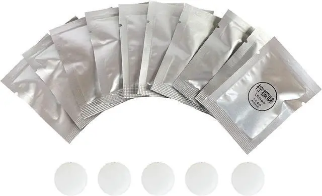 Main image of 15 Pack Car Air Vent Clip Freshener Refills Solid Fragrance Replacement Pads, Long Lasting Air Freshener for Car Accessories for Women Men (Lemon)