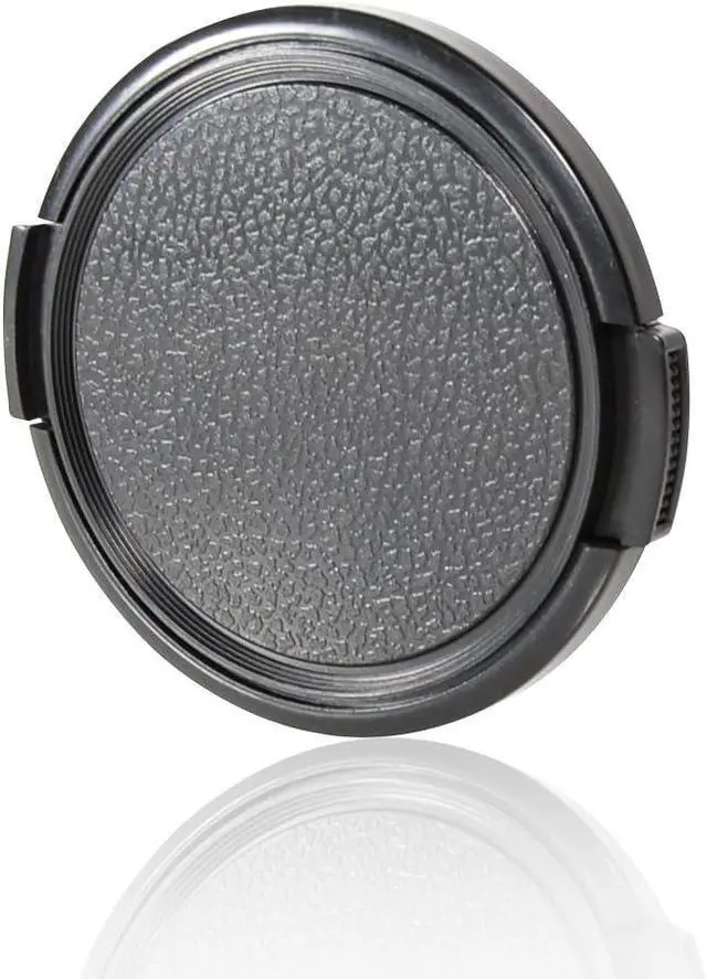 Main image of Sides Pinch Snap-On Front Lens Cap/Cover Compatible with Canon, Nikon, Sony, Fujifilm Pentax All DSLR Lenses (49 MM)