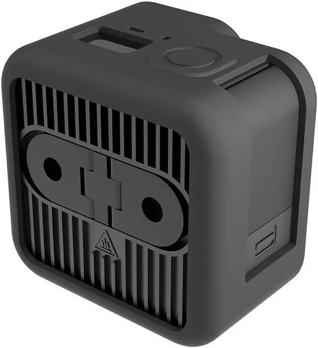 Alt view image 3 of 6 - Silicone Case for GoPro Hero 11 Black Mini Tempered Glass Lens Protector Protective Film Cover for GoPro11 Mini Accessories (Black Case)