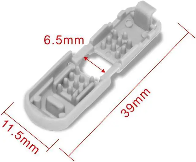 Alt view image 3 of 7 - RJ-Sport Cord Ends, Elastic Shoe Lace End Clips | 12 PCS, Made of Premium Nylon, Ideal for Elastic Shoelace Locking Clamps Replacement