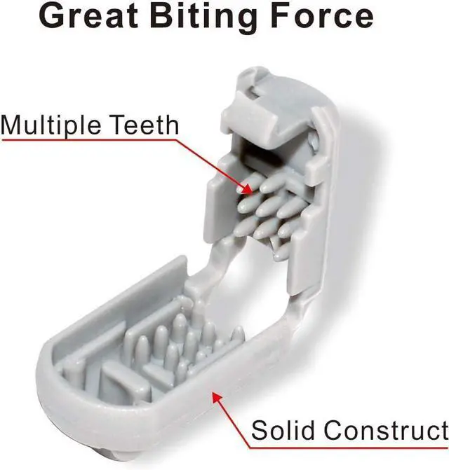 Alt view image 5 of 7 - RJ-Sport Cord Ends, Elastic Shoe Lace End Clips | 12 PCS, Made of Premium Nylon, Ideal for Elastic Shoelace Locking Clamps Replacement