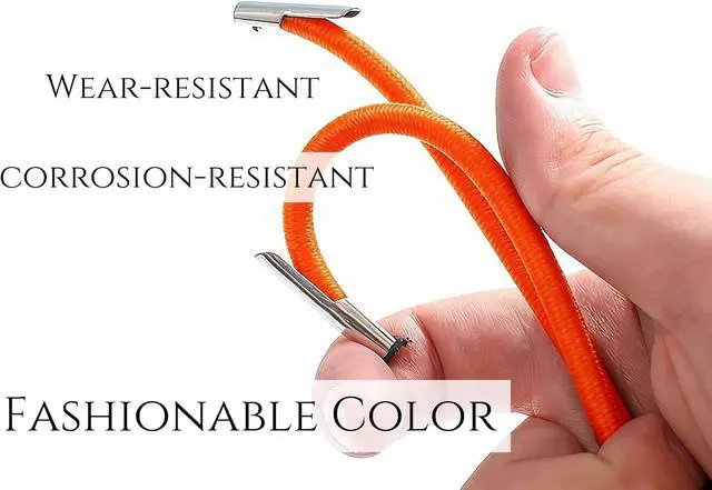 Alt view image 6 of 6 - Elastic Cord Set,40 Plastic Cord Locks,with 3mm Elastic Cord, Non-Slip Cord Toggle,Adjustable Buckle, Suitable for Shoes and Clothing for Drawstrings,Elastic Shoes, Sweatpants,Hoodies,and Cord Clips.