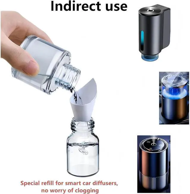 Alt view image 3 of 6 - Car Air Freshener,Smart Car Air Freshener Perfume Refill,1.69 fl oz / 50 ml, lasts 2-6 months, Hotel-style fragrance (Cologne)