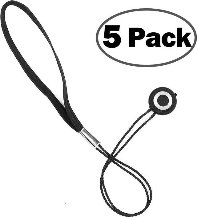 Alt view image 2 of 6 - ChromLives 5 Pack Lens Cap Leash Lens Cap Keeper Holder with Microfiber Cleaning Cloth,Prevent Lens Cap Lost Compatible with DSLR SLR Camera Canon/Nikon/Sony/Panasonic/Fujifilm Camera and More