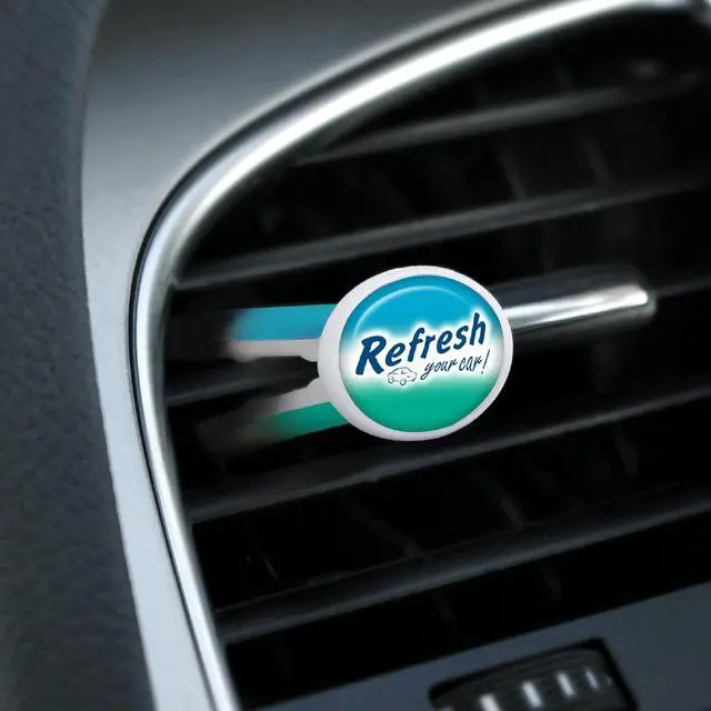 Alt view image 2 of 5 - Refresh Your Car Car Air Freshener, Odor Eliminator, Set of 4 Auto Dual Scent Vent Sticks, New Car and Cool Breeze Scent, Refresh Your Car