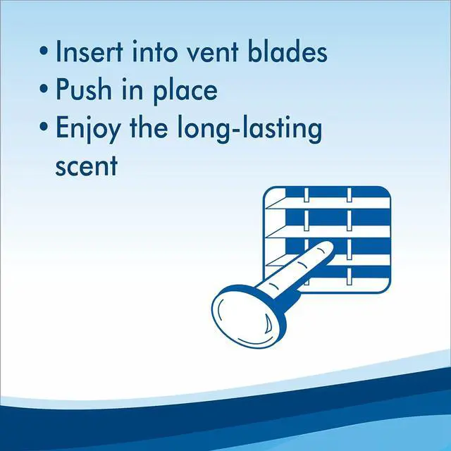 Alt view image 4 of 5 - Refresh Your Car Car Air Freshener, Odor Eliminator, Set of 4 Auto Dual Scent Vent Sticks, New Car and Cool Breeze Scent, Refresh Your Car