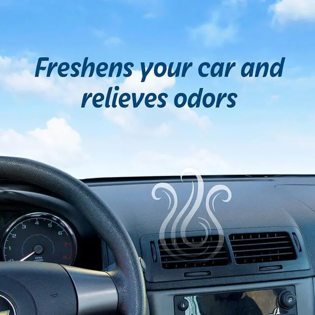 Alt view image 3 of 5 - Refresh Your Car Car Air Freshener, Odor Eliminator, Set of 4 Auto Dual Scent Vent Sticks, New Car and Cool Breeze Scent, Refresh Your Car