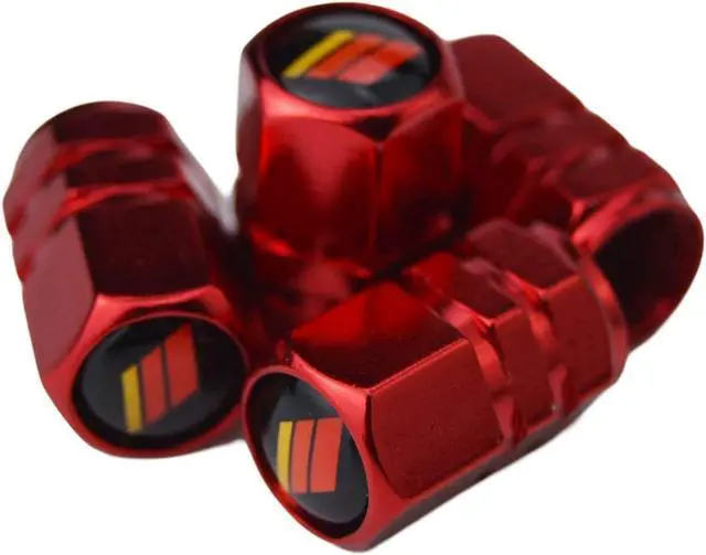 Main image of Racing Stripes Line Tire Valve Stem Cap Cover with Resin /// Emblem Sport Trim for Toyota Land Cruiser Venza RAV4 Corolla Grand Highlander Tundra Crown Tacoma TRD Corolla Camry 4Runner