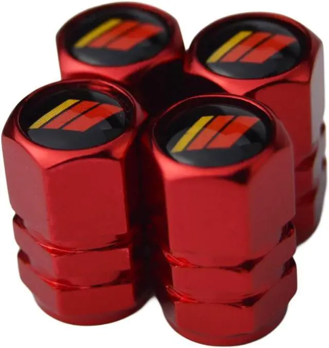 Alt view image 3 of 4 - Racing Stripes Line Tire Valve Stem Cap Cover with Resin /// Emblem Sport Trim for Toyota Land Cruiser Venza RAV4 Corolla Grand Highlander Tundra Crown Tacoma TRD Corolla Camry 4Runner