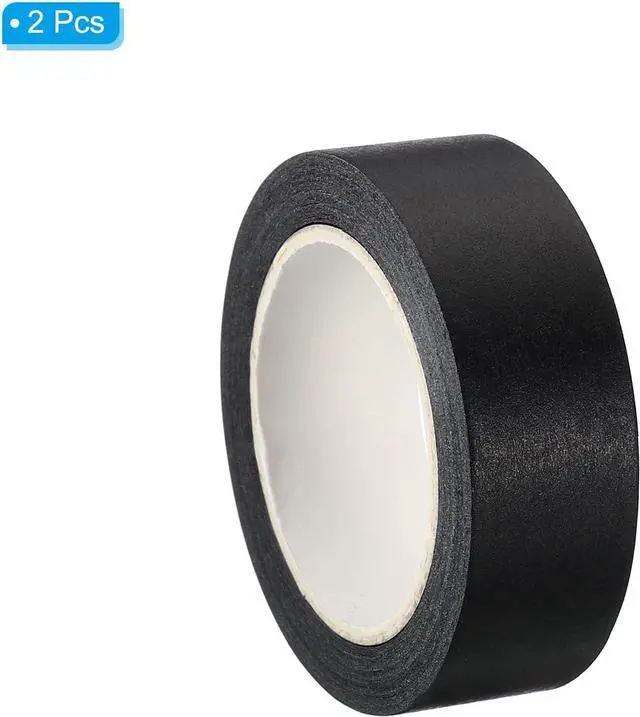 Alt view image 3 of 6 - PATIKIL Holographic Washi Tape 0.59 Inch x 10.93 Yards, 2 Roll Self Adhesive Masking Sticker for DIY Art Craft Wrapping Decoration, Black