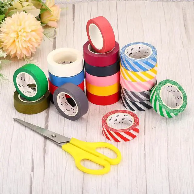 Alt view image 5 of 6 - PATIKIL Holographic Washi Tape 0.59 Inch x 10.93 Yards, 2 Roll Self Adhesive Masking Sticker for DIY Art Craft Wrapping Decoration, Black
