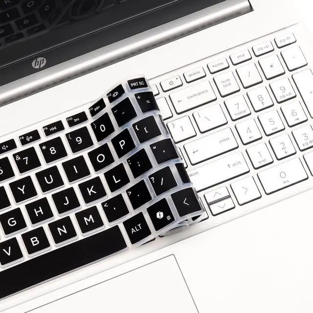 Alt view image 6 of 7 - Keyboard Cover for 2026 2025 2024 HP 15.6 inch Laptop 15-fc 15-fd Series, HP 15z-fc000/fc100 15t-fd100 15t-fd000 15-fd0123dx 15-fd0127dx 15-fd0125dx 15-fc0146dx 15-fc0057wm fd0023dx fd0083wm fc0093dx