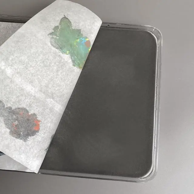 Alt view image 2 of 4 - Accessories for Wet Palette, 2 sponges and 100 Specially Made Palette Paper | Durable, with enough replacement hydro paper
