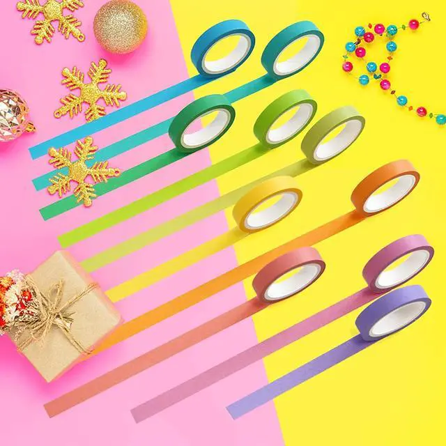 Alt view image 5 of 7 - Ieebee AOAPMN 40 Rolls Washi Tape Set, Decorative Masking DIY Tapes for Children and Gifts Warpping (Mix)