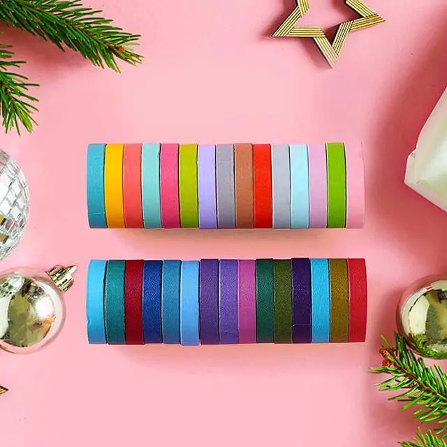Alt view image 7 of 7 - Ieebee AOAPMN 40 Rolls Washi Tape Set, Decorative Masking DIY Tapes for Children and Gifts Warpping (Mix)