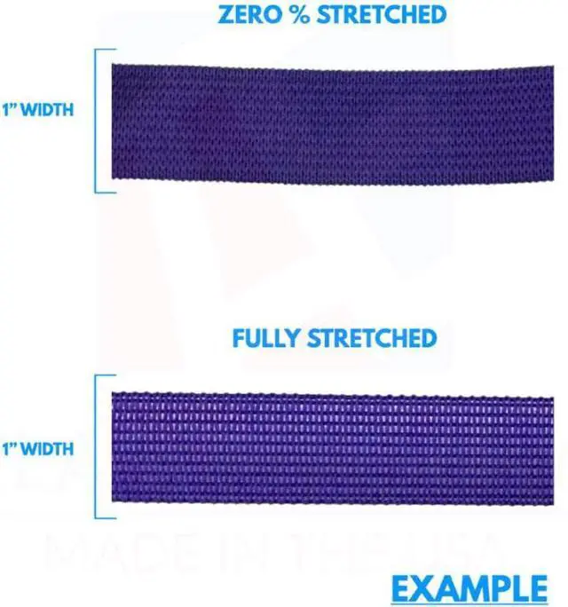 Alt view image 3 of 3 - 1.75" (44mm) White Knitted Elastic - US Made 5 Yards