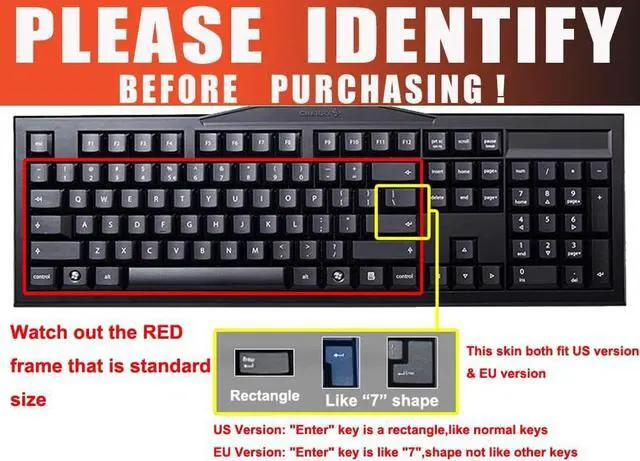 Alt view image 3 of 7 - Clear Desktop Computer Keyboard Cover for PC 104/107 Keys Standard Keyboard | Silicone Anti Dust Waterproof Keyboard Protector Skin, Anti Fingerprint(NOT for Mechanical & Gaming Keyboards)
