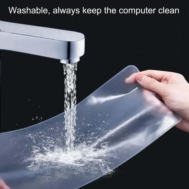 Alt view image 6 of 7 - Universal Keyboard Protector Cover Skin for Laptop Notebook 13" 14" 15.6" inch,Ultra Thin Silicone Waterproof Dustproof Keyboard Protector Skin (15"-17.3" Universal Laptop Keyboard Covers)