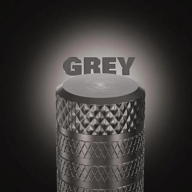 Alt view image 2 of 6 - CKAuto Tire Valve Stem Caps, Aluminum Gray, 4 pcs/Pack | Corrosion Resistant, Universal Stem Covers for Cars Trucks Motorcycles SUVs and Bikes