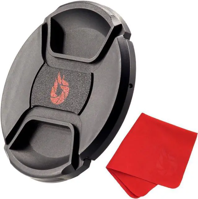 Main image of 72mm Snap-On Center-Pinch Lens Cap, Extra Strong Springs, Camera Lens Cover, Made from 100% Recycled Plastic - Compatible with Nikon, Canon, Sony & Other DSLR Cameras