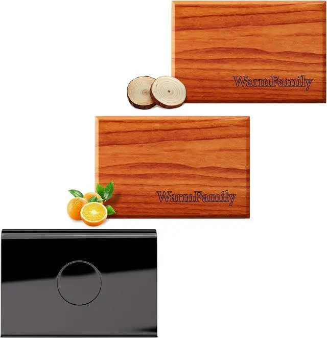 Main image of Car Air Freshener - The Original Wood Air Freshener, Long Lasting Odor Eliminator for Cars, Trucks & SUVs, Eco Friendly Vehicle Scent Diffuser, 2 Pack Scent Refill Teak-GroveCLIP INCLUDED